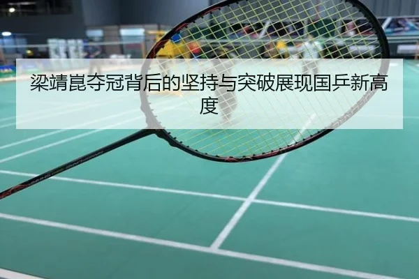 梁靖崑夺冠背后的坚持与突破展现国乒新高度
