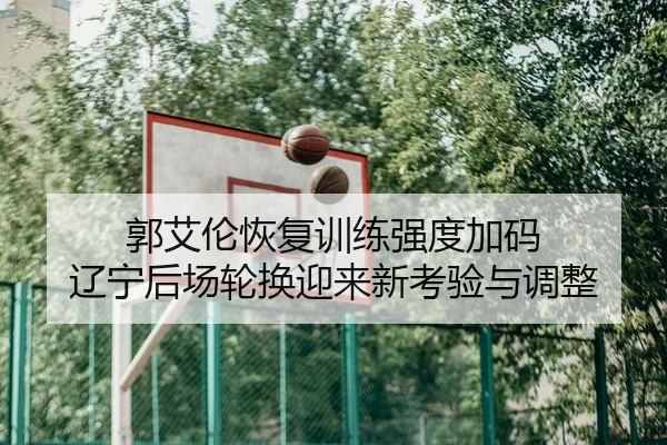 郭艾伦恢复训练强度加码 辽宁后场轮换迎来新考验与调整